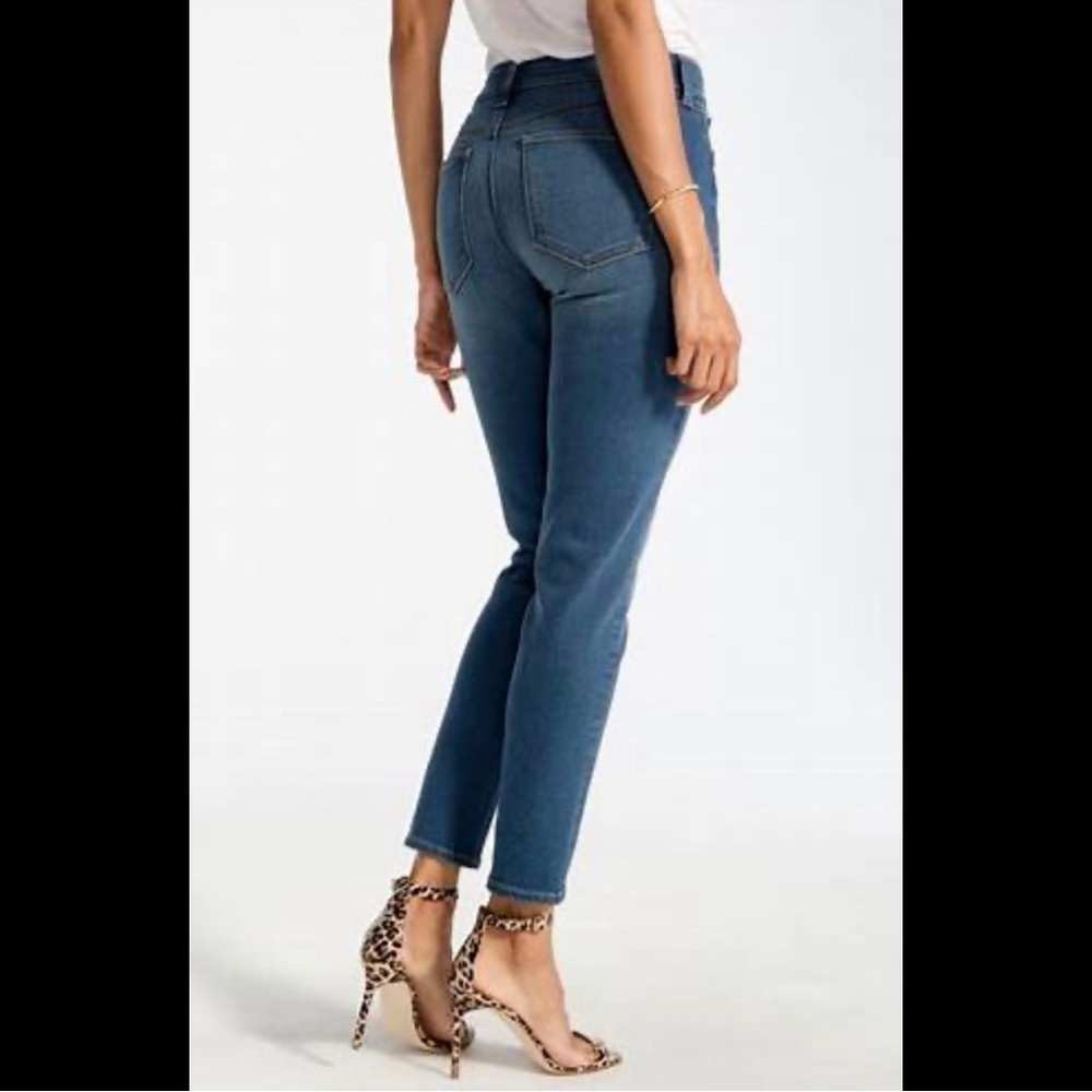Spanx Womens Spandex Denim Jeans Soft Comfy Leggings Skinny No Buttons/Pockets M